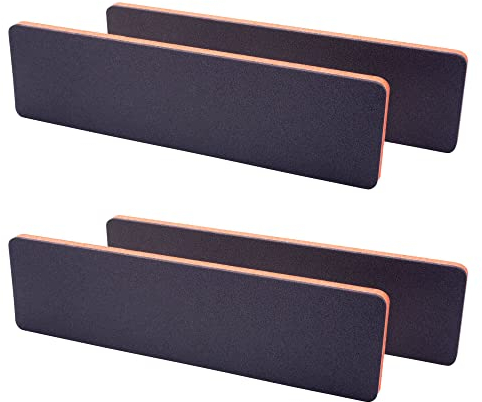 Danto 4 Garagenprotectoren, Türkantenschoner, Türkantenschutz, selbstklebend, 44 x 11,5 cm, Schutz für Autotüren und Garagen, Carport, etc.