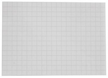 Idena 375052 - Karteikarten, DIN A4, 100 Stück, kariert, weiß