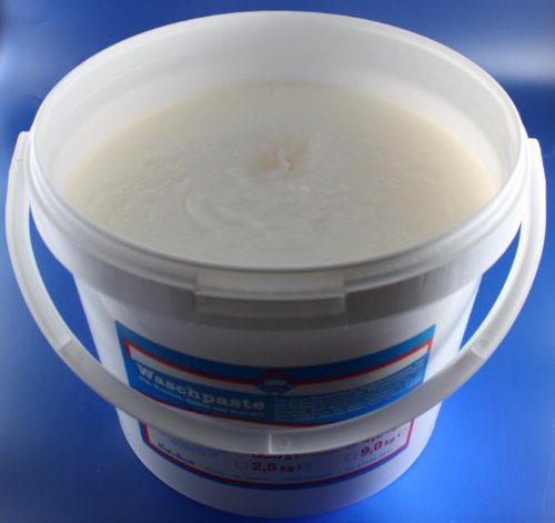 Wasserrose® 4,5 kg UNIVERSAL-SCHMIERSEIFE Weisse CREMIGE Paste WASCHPASTE Made IN Germany