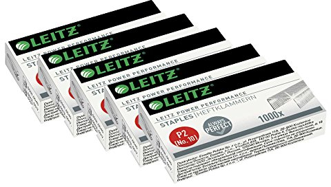 Leitz Heftklammer, No. 10, verzinkt (P2 No. 10, 5000, Stück)