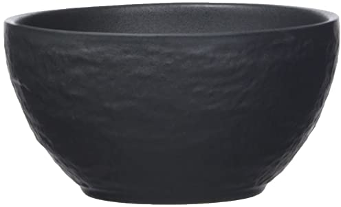 Villeroy & Boch Manufacture Cuenco Salsa Negro, Apto Para Lavavajillas, Apto Para Microondas, Vajilla Negra, Premium Porcelain