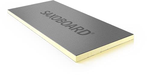 SAXOBOARD Placa de construcción de 120 x 60 cm, placa de espuma dura, placa de compensación, diferentes grosores (30 mm)