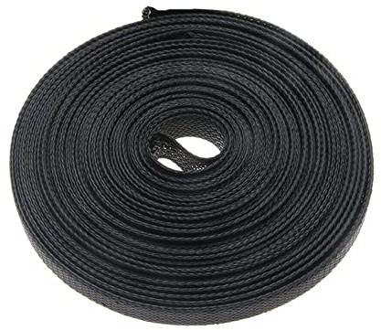 ETOPARS 14mm PET Erweiterbarer Geflochtener Schlauch Kabelschlauch Selbstschließender Kabelschutz Flexibel Kabelmanagement Isolations Geflechts Hülse Kabelmuffe Länge 10 Meter