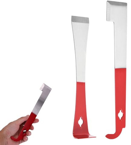 Bienenstock Schaber Werkzeug, Hive Tool, Imkerwerkzeuge Ausrüstung, Imkerei Schaber, Imker Stockmeißel Werkzeug, Imker Abstreicher, Ein Ausgezeichnetes Werkzeugzubehör für Imker, 2 Stück