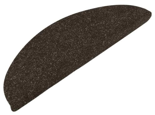 vidaXL Alfombrilla autoadhesiva Escalera 30 uds Antracita 56x17x3 cm, peldaño de Escalera, Alfombra de peldaño de Escalera, Cubierta de peldaño de Escalera