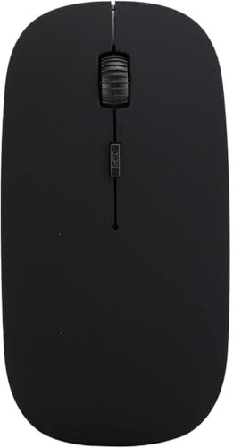 2.4GHZ Black Wireless Bluetooth mouse, Slim Design,Portable Silent Mouse with USB C Adapter, Cordless Mouse Mice Optical Rubber Scroll Wheel For PC Laptop Computer