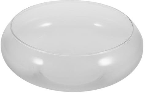 Toddmomy Aquarium Verre Transparent pour Poissons Et Plantes Réservoir Décoratif Hydroponique De Volume pour Jardins Aquatiques Et Décoration Intérieure