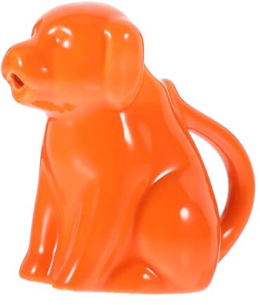 CONGARTENO Animal Jug Handle Cute Dog-Shaped Pitcher for Sauces Dressings and Spices for Home Restaurants and Parties Functional and Decorative Cartoon Design