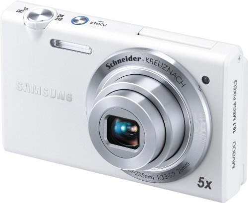 Samsung MV800 Digital Camera 16 Megapixels with Swivel Screen white (Renewed)