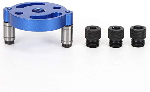 Travier à bois droit puncher en aluminium en alliage à main le trou de perçage du trou de perçage pour planche à planche bleu noir rouge 41pc-a3 bleu 71pc-a4 (Blue 4pc-A1)
