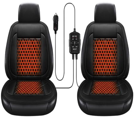WXJHNYBS Autositz Auflage, Winter Auto Sitzauflage Bequemer Sitzschoner Auto Vordersitze Zum Fahren Geeignet Zweisitzer