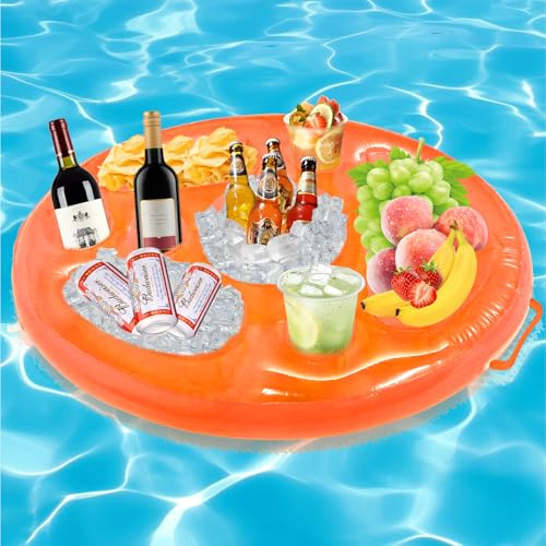 Forhandy 2-i-1 poolbar mugghållare – orange