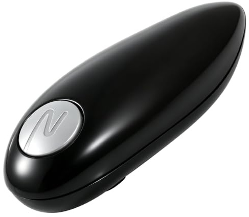 Electric Can Opener One Touch Automatic Tin Opener Hands Free Smooth Edge Battery Operated Kitchen Can Opener Compact Portable for Arthritis Elderly Cooks