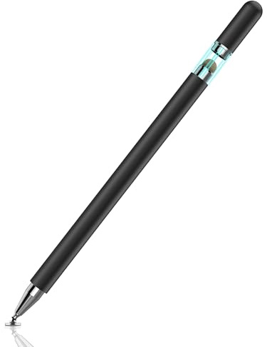 Meliya Lápiz iPad Capacitivo para Pantallas táctiles Tapa Magnética Universal Lápiz para Apple/iPad/Samsung/Xiaomi/Huawei/Android Tablet y Teléfonos Precisión(Negro)