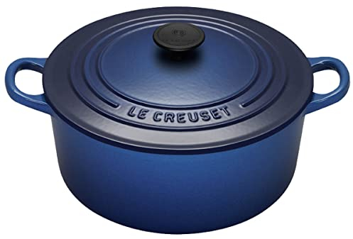Le Creuset Cocotte Ronde Diam: 22 cm Bleu 25001226302461