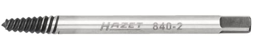HAZET Schraubenausdreher 840-2, 3 – 3,5 mm, Geschliffen, Chrom-Vanadium