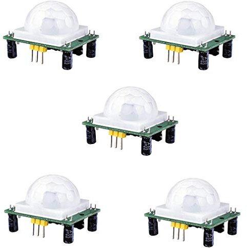HiLetgo 5pcs PIR 501 Infrared Sensor Human Body Infrared Motion Module for Arduino Raspberry Pi