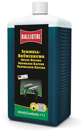 BALLISTOL Unisex – Erwachsene Plastflaske lim hurtig brænding Kunststoffflasche, farblos, 1 Liter EU