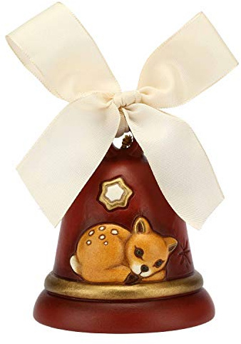 THUN - Campanella Limited Edition 2019 Rossa - Ceramica - 7,2x7,2x7,9 cm h