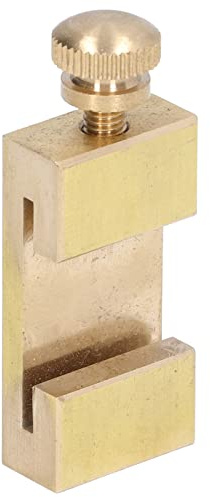 Ruler Stops Fences, Brass Scribe Steel Ruler Positioning Limit Block Angle Line Scriber Locator Woodworking Equipment