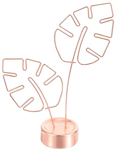 Cabilock Turtle Back Leaf Notizenclip Kreative Fotoclips Für Tisch Memo Halter Und Platzhalter 14 X 11 X 3.8 Cm Ideal Für Hochzeiten Und Feiern