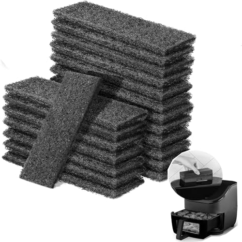 Enhon 20 filtros de freidora de aire de vapor de carbón y aceite compatibles con freidora de aire Instant/Vortex Plus de 6 cuartos de galón, accesorios de repuesto compatibles con Instant 6 cuartos de