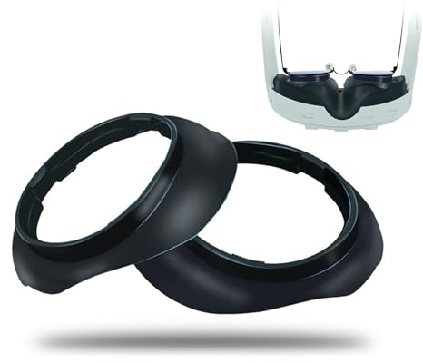 LICHIFIT Myopie Brille Spacer Ringe Rahmen für Meta Quest 3 VR Headset Objektiv Kratzfest Protector Kurzsichtige Brille Bumper