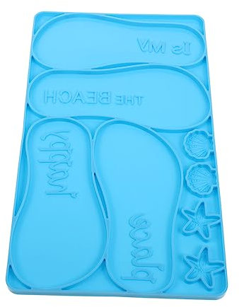 LALAFINA Slipper Wandaufhängung Epoxid-silikonform Wasser Für Kreative Bastelprojekte Rutschfest Langlebig Einfach Zu Entformen Für Wohnkultur