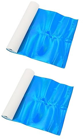 SEWACC 2 Stück Blatt -Illusion-pu-Leder Handgefertigter Kleiderstoff Stoff Für Kleidung Farbiger Stoff Dekorativer Nähstoff Glitzer-pu-Handwerk Dekorativer Kleidungsstoff Farbe Stoff