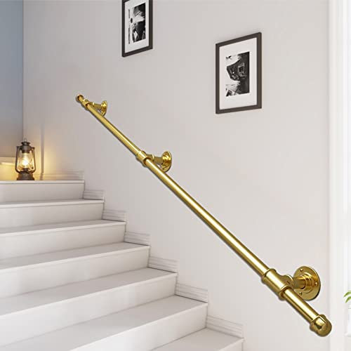 Outdoor Schmiedeeisen il 5,5 m Gold Anti Rutsch Sicherheit Wandmontage Haltegriff für Treppen