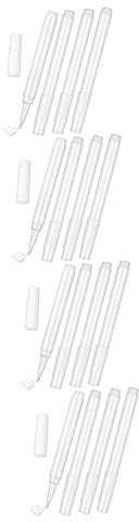 HAPINARY 16 Piezas película de Pizarra Pluma de Pizarra marcadores líquidos Cinta Blanca Liquid Chalk White Board bolígrafos de Tiza líquida Marcador de Tiza Blanca Fibra de Poliester