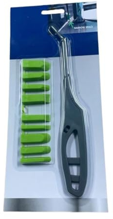 Caulking Tool with Plastic Glass Glue Angle Scraper and 3 Different Angle Nozzles for Smooth Seal Lines and Seam Beautification on for Ceramic Tile (Cardboard)