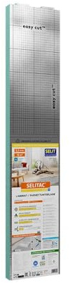 SELIT AC Basic AquaStop 2,2 mm Isolation acoustique pour stratifié et parquet - Tapis d'isolation avec protection contre l'humidité - Tapis de réduction du bruit - 15 m²
