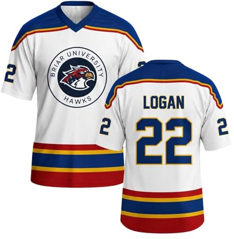 Off Campus Hockey Merch Jersey Graham 44 & Logan 22 & Tucker 46 & Di Laurentis 66 Briar U Jersey Shirts Unisex Short Sleeve Briar Hockey Shirts Sports Inspired Tshirts Off Campus Gift for Fans