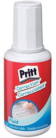 Pritt 1455611 20ml - Corrector líquido (20 ml, Rojo, Blanco, 98 mm, 30 mm, 165 mm, 45 g)