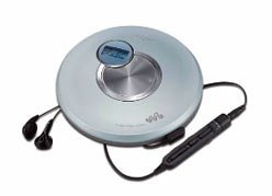 Sony CD WALKMAN D-EJ250 Portable CD player Argento