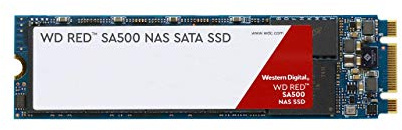 WD Festplattenlaufwerk (2 TB, M.2 SATA) Rot