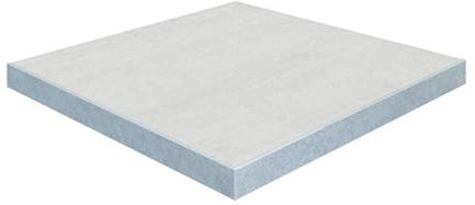 Dekorspanplatte Beton hell als Tischplatte, Schreibtischplatte, Arbeitsplatte, Laden- und Möbelbau, 50x50 cm, Stärke: 19 mm