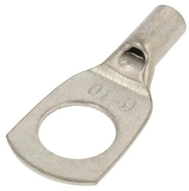BM013431 Kabelschuh: Rohrkabelschuh M10 6mm2 Klemmverbindung verzinnt BM GRO