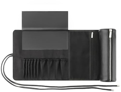 YIMINI Make Up Pinsel Kosmetiktasche, Tragbar, Organizer, Für Künstler & Dating Make Up (Reel Kosmetiktasche)