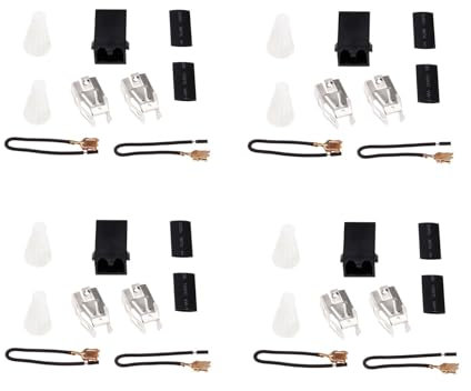 LIUCH Kit de Prises de brûleur for cuisinière électrique, 4 Ensembles, 330031