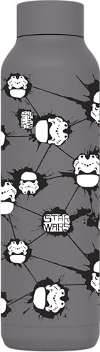 QUOKKA SOLID X STAR WARS | BOTELLA TÉRMICA DE ACERO INOXIDABLE DOBLE PARED | STAR WARS TROOPER