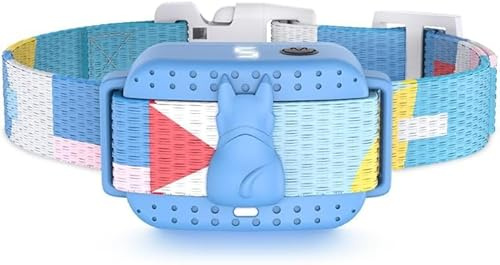 Wasserfest Halsband, Verstellbar, Für kleine & große Hunde, Sicher & stressfrei (Blau)