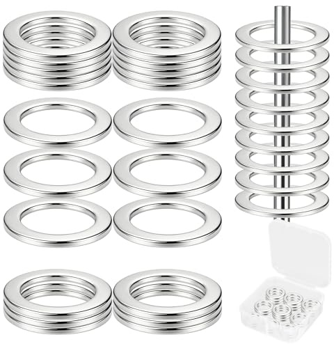 100 Stück Fitschenringe, φ10x16x1mm Fitschenringe Zimmertüren, Edelstahl Unterlegscheiben M10, Unterlegscheiben Türscharnier, Beilagscheiben für Standardtüren, Fahrräder und Mechanisches Zubehör