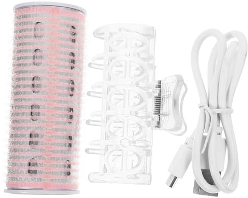 IWOWHERO USB Ladbarer Haarkurler Bang Lockenwickler Automatischer Heizwickler für Damen Schonend für Haartypen Leichtes Styling tool für Schnelle Lockenpflege