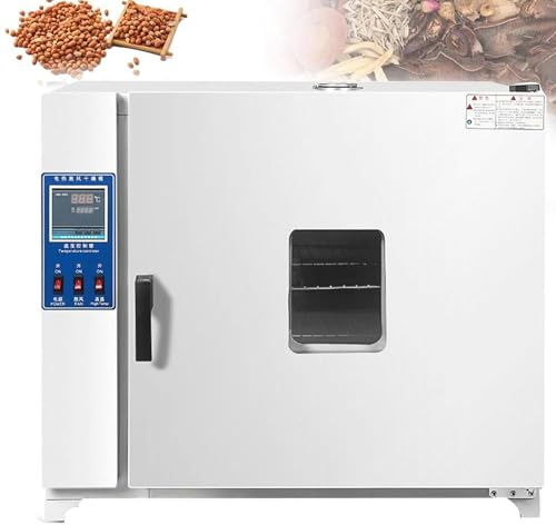 ZXINXIN Four De Laboratoire MéCanique à Convection, Four De Laboratoire à Air Pulsé De 800 W/1000 W, Thermostat|Affichage NuméRique, pour Planches Et Flacons 0S