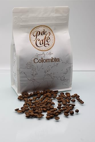Café de Especialidad Colombia SCA84 | 100% Arábica Lavado | Tueste Natural Medio | Notas Caramelo, Cacao y Fruta Roja | Café en grano o molido – P de café