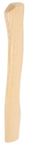 NOLITOY Manche de Hachette en Bois Dur 38 Cm Ergonomique Finition Lisse pour Jardinage et Plein Air Outil Remplacement