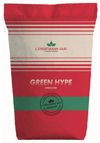 Heinrichs Agrar Greenhype Kleegras Extensiv 1105-25 Kg Gräsermischung Klee Saatgut