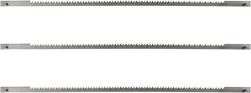 Güde 55082 Sägeblatt für Dekupiersägen 18TPI 3-tlg. SB (132 mm lang, 3 Stück)